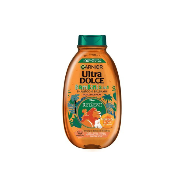 Ultra Dolce Shampoo 2in1 all’estratto d'Albicocca e fiori di Cotone
