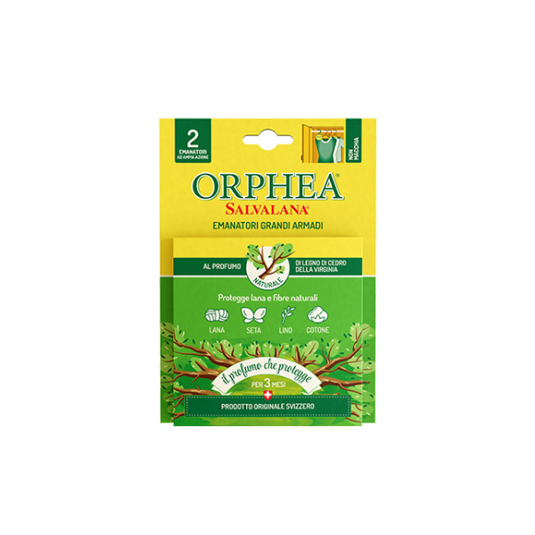 Orphea Emanatori Grandi Armadi al Profumo di Legno di Cedro x12
