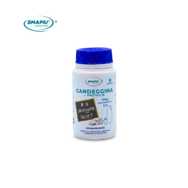 Smapiù Candeggina in Pastiglie 40 Tabs Versione Neutra
