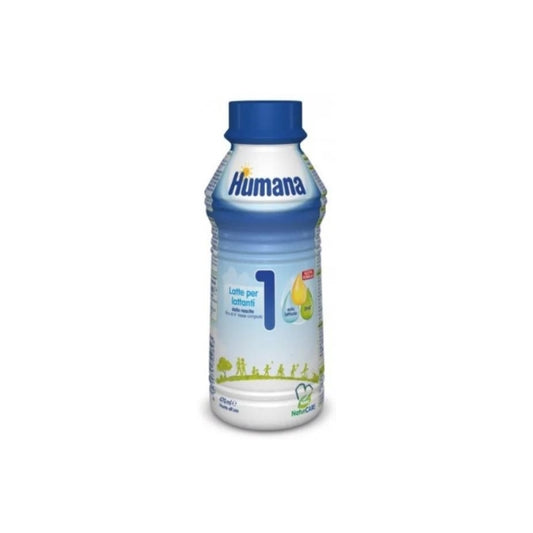 Humana 1 Latte Liquido dalla Nascita fini al 6 Mese Compiuto 470ml