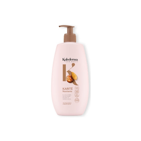 Kaloderma Crema Corpo Nutriente Pelle Morbida e Liscia Karitè 400ml