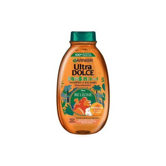 Ultra Dolce Shampoo 2in1 all’estratto d'Albicocca e fiori di Cotone