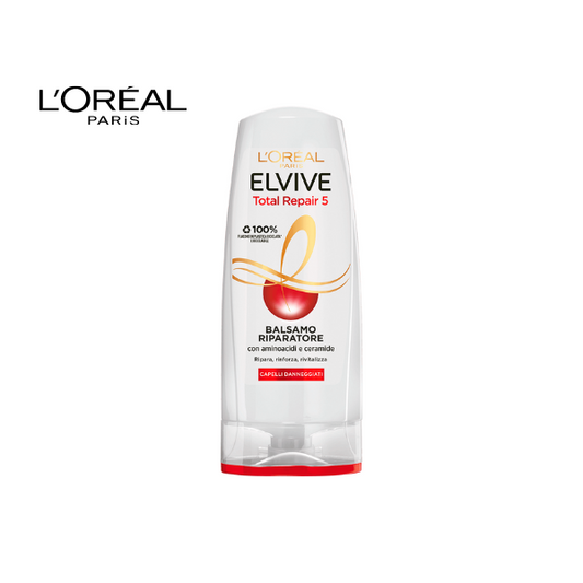 Elvive Total Repair 5 Balsamo Ricostituente 400 ml Capelli Fragili e Danneggiati