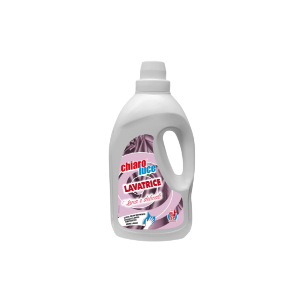 Chiaro Luce Detersivo Liquido Lavatrice 37 Lavaggi Bucato Lana e Delicati 1,85lt