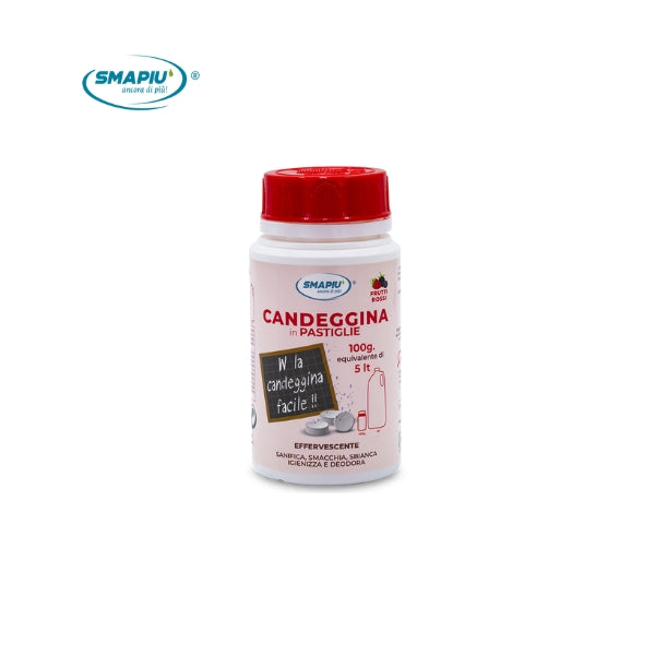 Smapiù Candeggina in Pastiglie 40 Tabs Versione Frutti Rossi