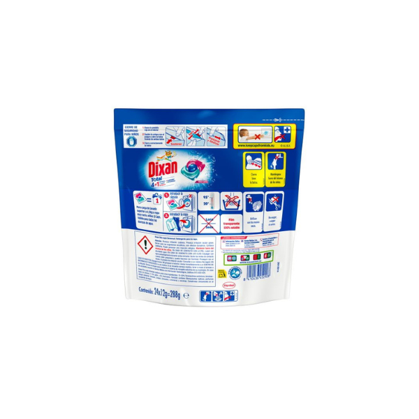 Dixan Trio Caps 4+1 Total Universal X24