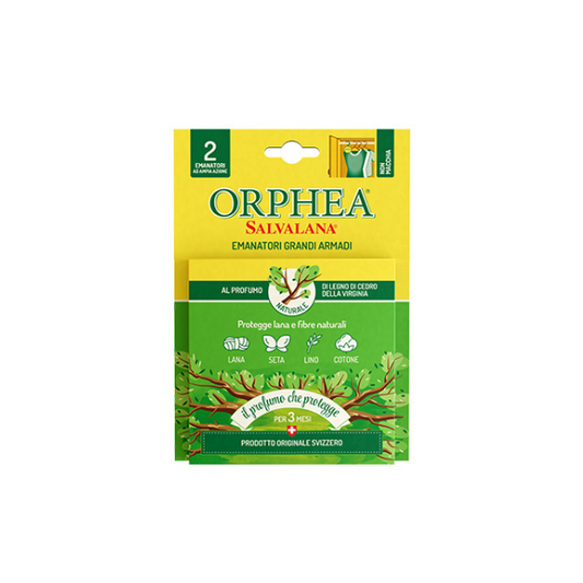 Orphea Emanatori Grandi Armadi al Profumo di Legno di Cedro x12