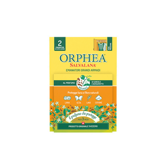 Orphea Emanatori Grandi Armadi al Profumo di Bergamotto x2