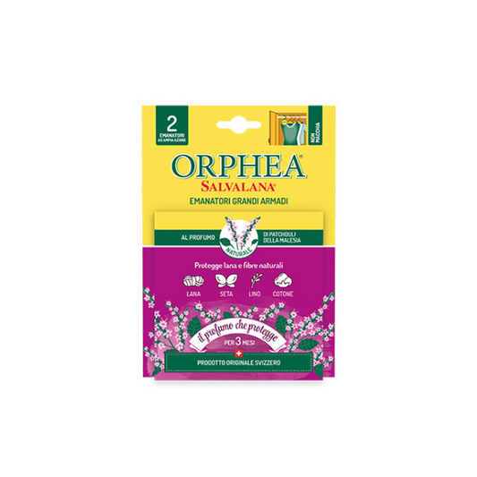 Orphea Emanatori Grandi Armadi al Profumo di Patchouli x2